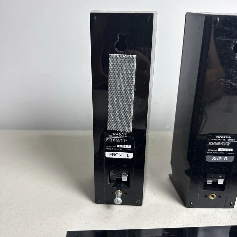 SONY SS-TSB101 (X4) Satellite/Surround Sound Speaker System W/SS-CTB101